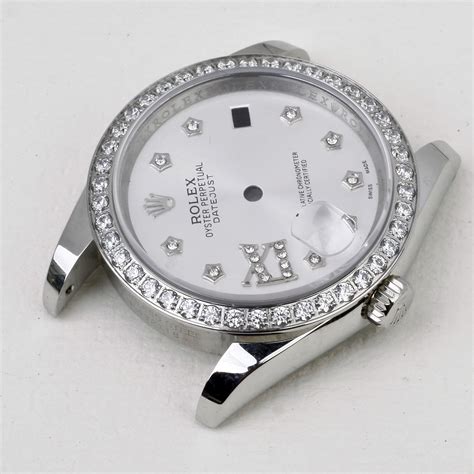 rolex diamond dial replacement.